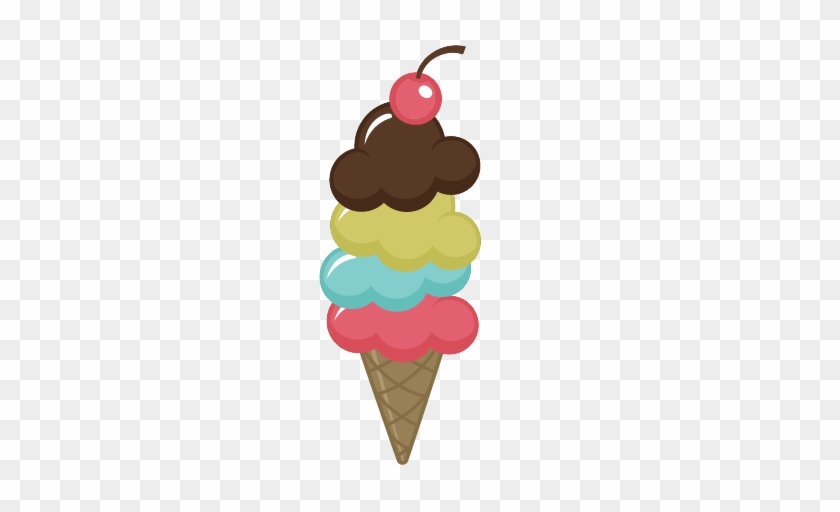 Elegant Ice Cream Cone Clip Art Yummy Ice Cream Cone - Ice Cream Cone Clip Art #172312