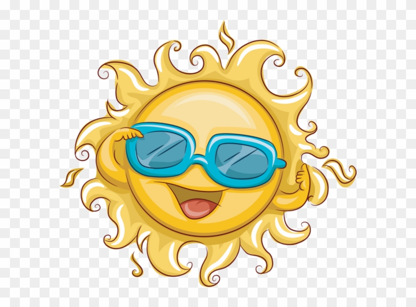 Smileys - Cute Sun With Sunglasses #172350