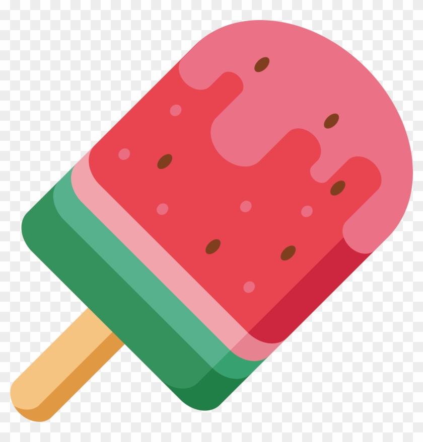 Ice Cream Ice Pop Watermelon Food - Ice Cream Ice Pop Watermelon Food #172371