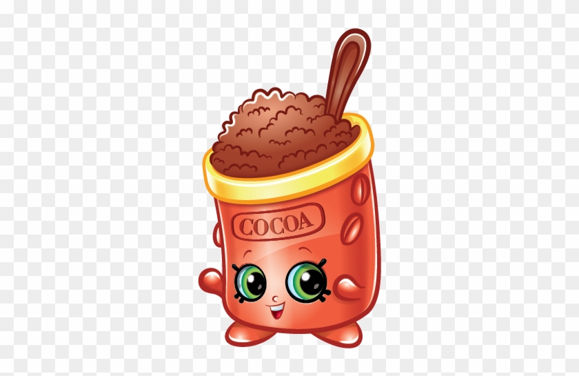 Chocolate Clipart Shopkin - Cocoa Powder Cartoon #172378