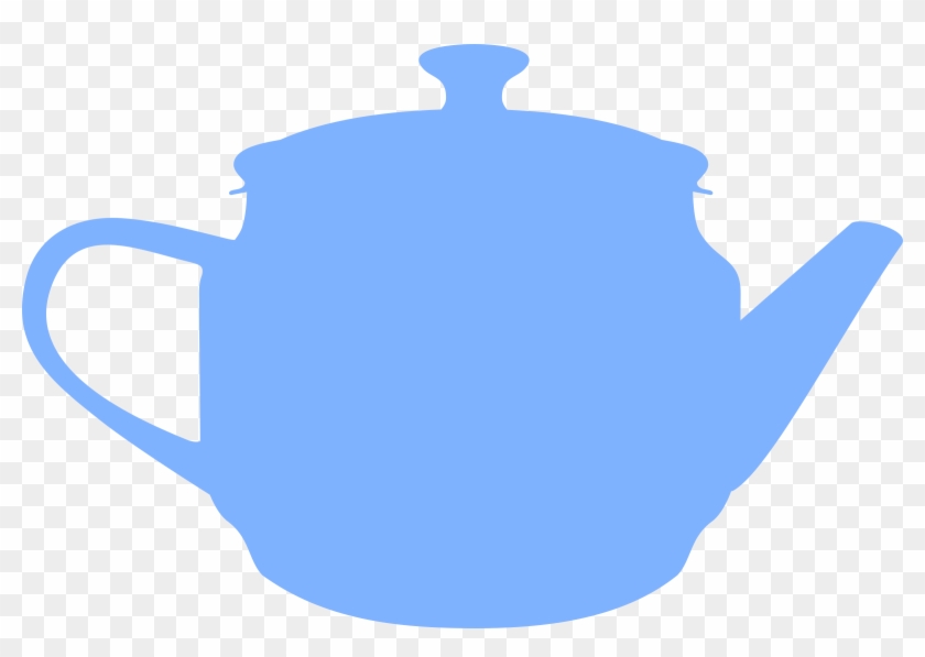 Teapot Clipart Silhouette - Bule Cha De Panela #172430