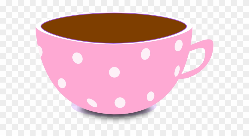 Pink Tea Cup Clip Art At Clker - Pink Tea Cup Png #172432