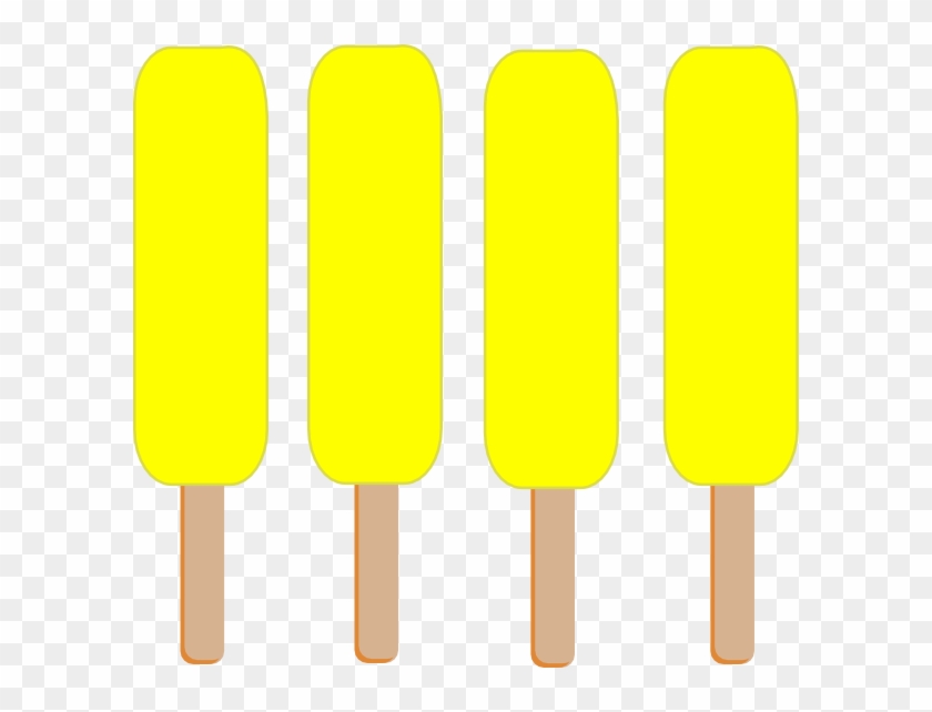 Popsicle Clipart Yellow - Clip Art #172436