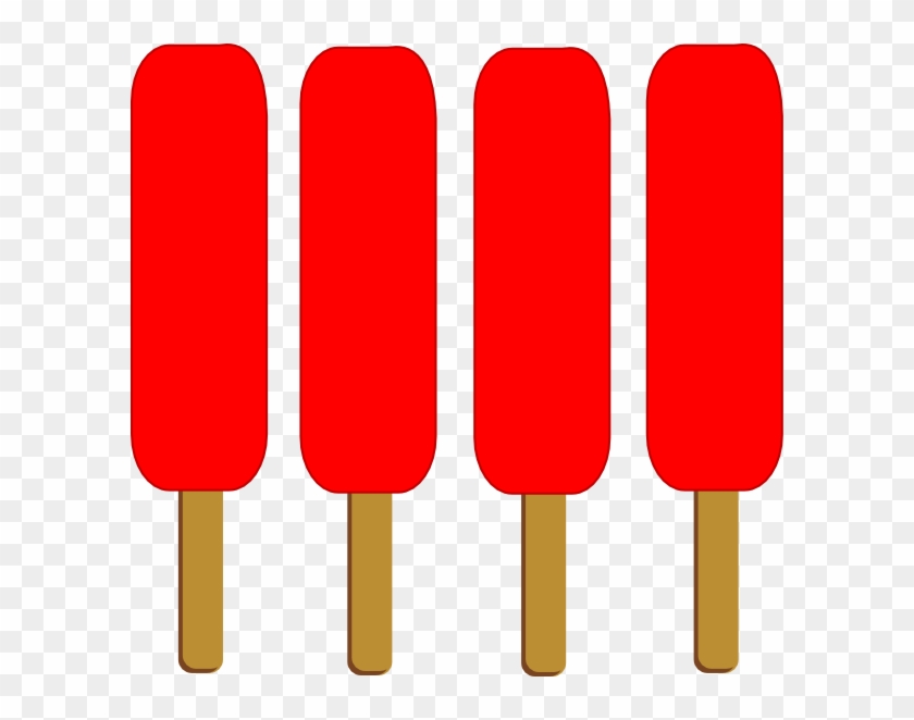 Popsicle Clip Art Red #172464