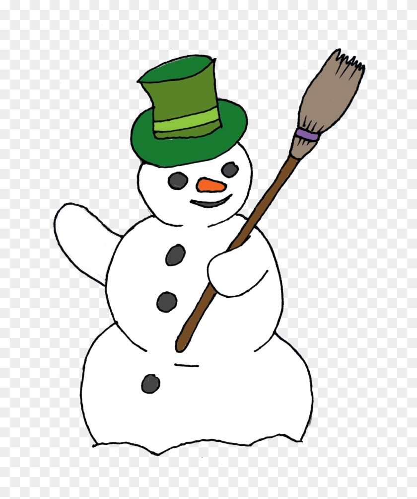 Snowman Black And White Free Snowman Clipart Black - Snowman Clip #172516