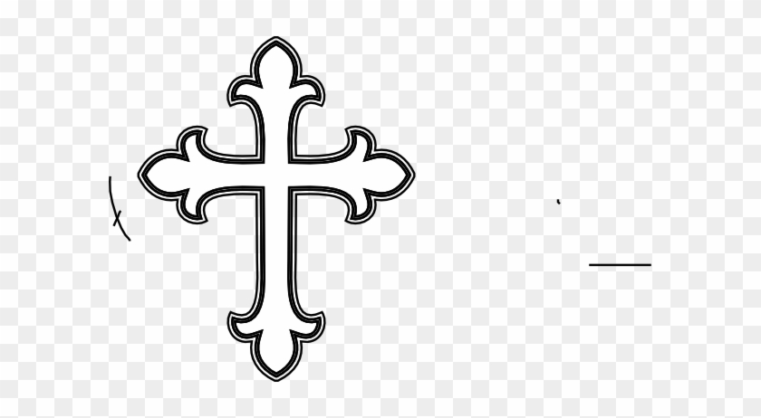 Simple Black Cross Clip Art Free Clipart Images - Cross Clipart Black And White #172523