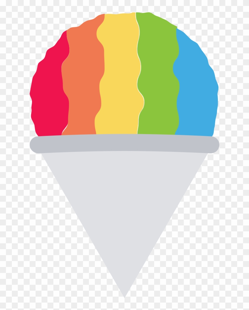 Shaved Ice Emoji Vector Icon - Shaved Ice Emoji #172538