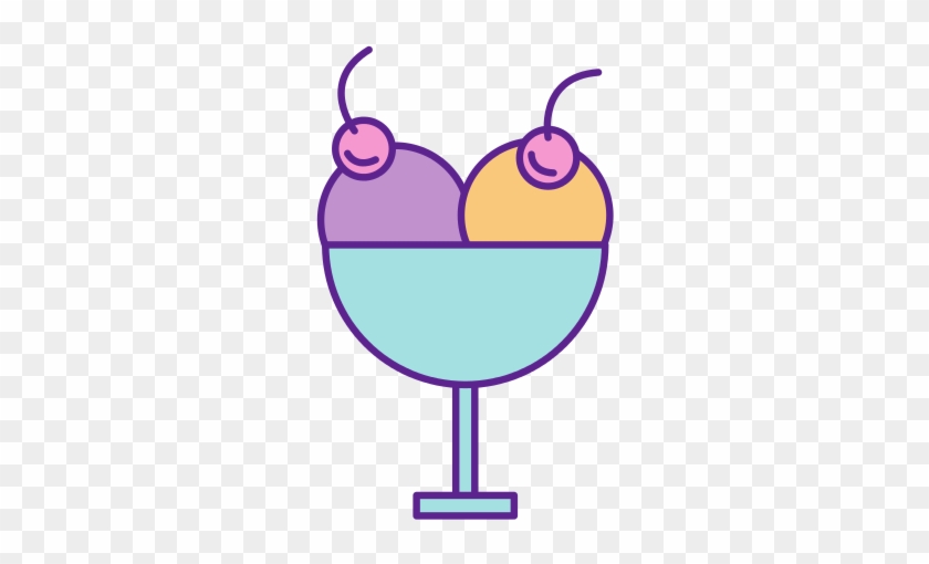 Ice Cream Cup Isolated Icon - Icon #172695