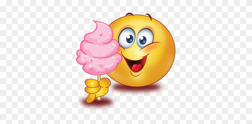 Party Eating Ice Cream - Emoji Eating Icecream #172746