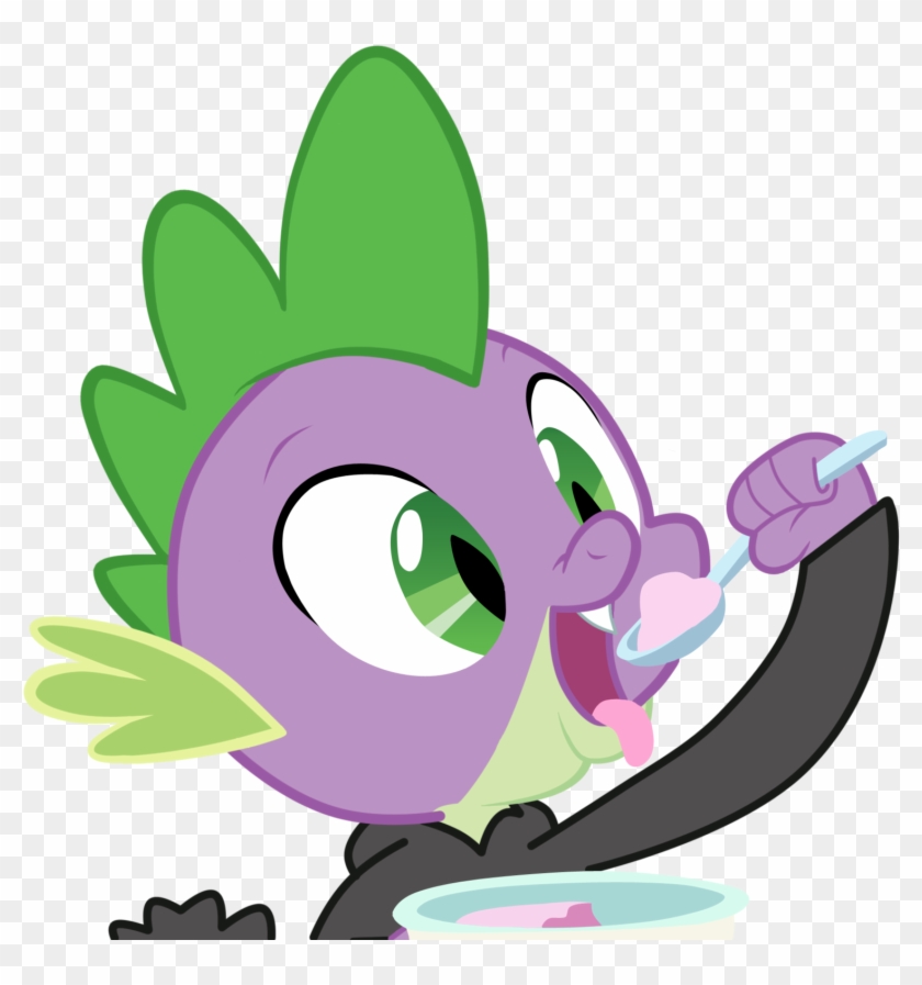 Spike Eating Ice-cream By Kristysk - Spike Eats Ice Cream #172748