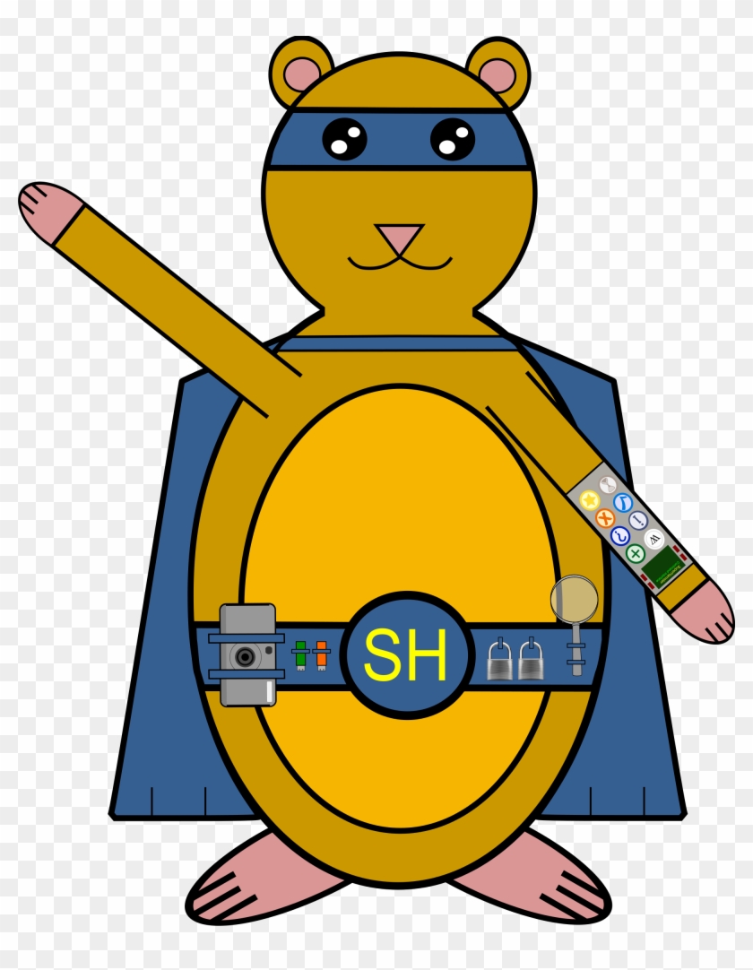 File - Superhamster - Svg - Super Hamster #172778