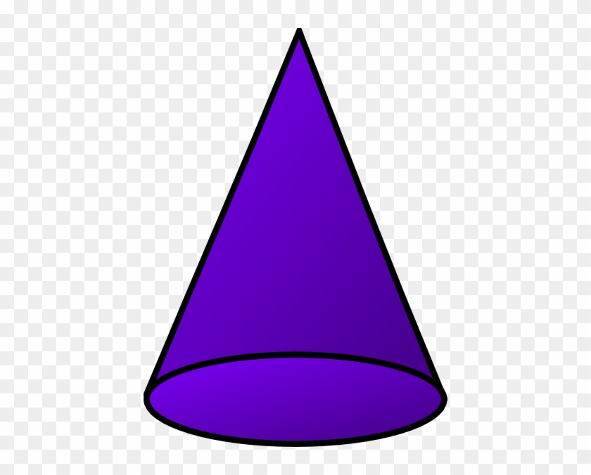Cone Shape Clipart - Cone Clipart #172787