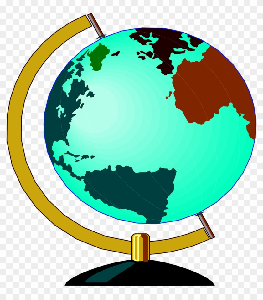 Globe Free Stock Photo Illustration Of A Globe - Social Studies Symbols #172849