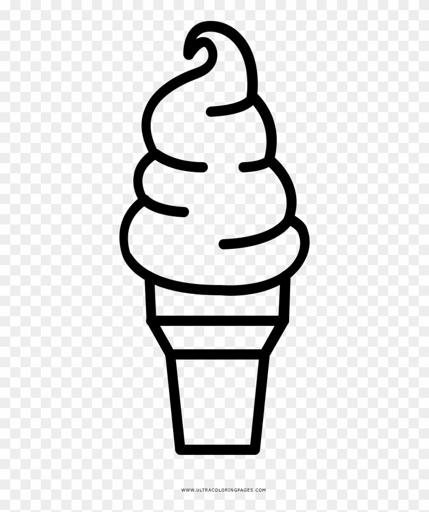 Soft Serve Coloring Page - Imagenes Para Colorear Servicio #172853