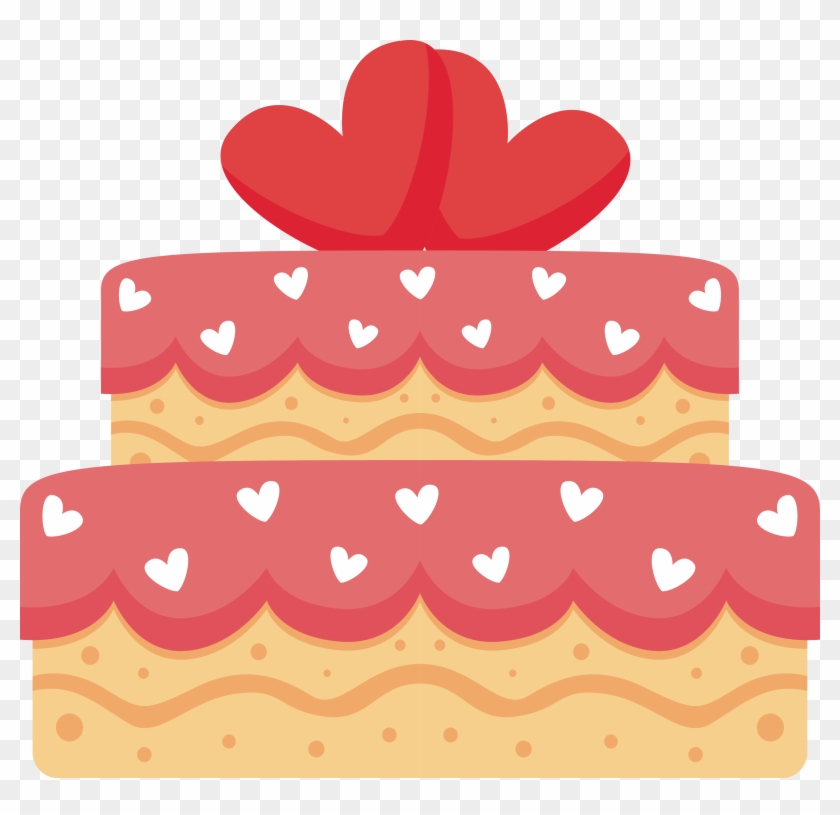 Birthday Cake Wedding Cake Clip Art - Imágenes De Caricaturas De Amor #172944