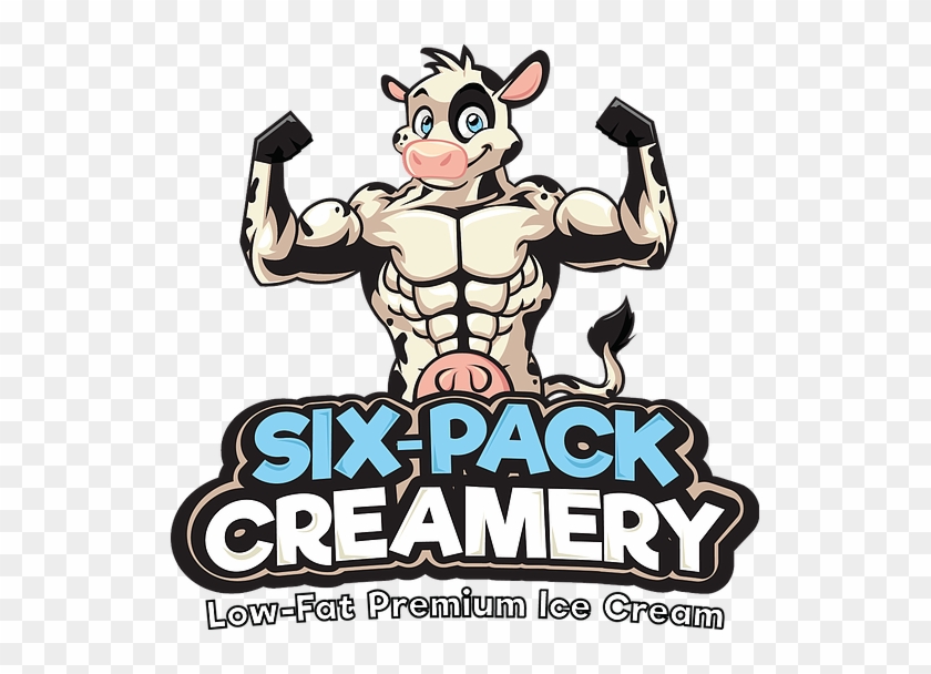 The Six-pack Creamery® Mission - Cow With A Six Pack #172949