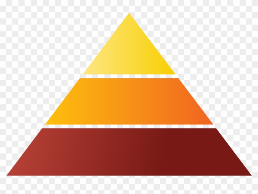 Egyptian Pyramids Shape Square Pyramid Clip Art - 3 Level Pyramid Clipart #172962