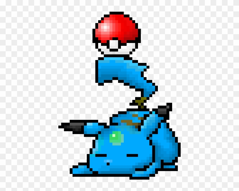 Blue Pikachu Pokeball - Pixel #172974