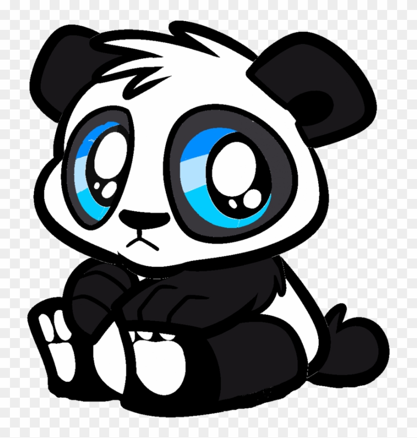 Beautiful image of a panda. Cute drawing panda on white background. Hand  drawn watercolor panda. Vector illustration Stock Vector Image & Art - Alamy