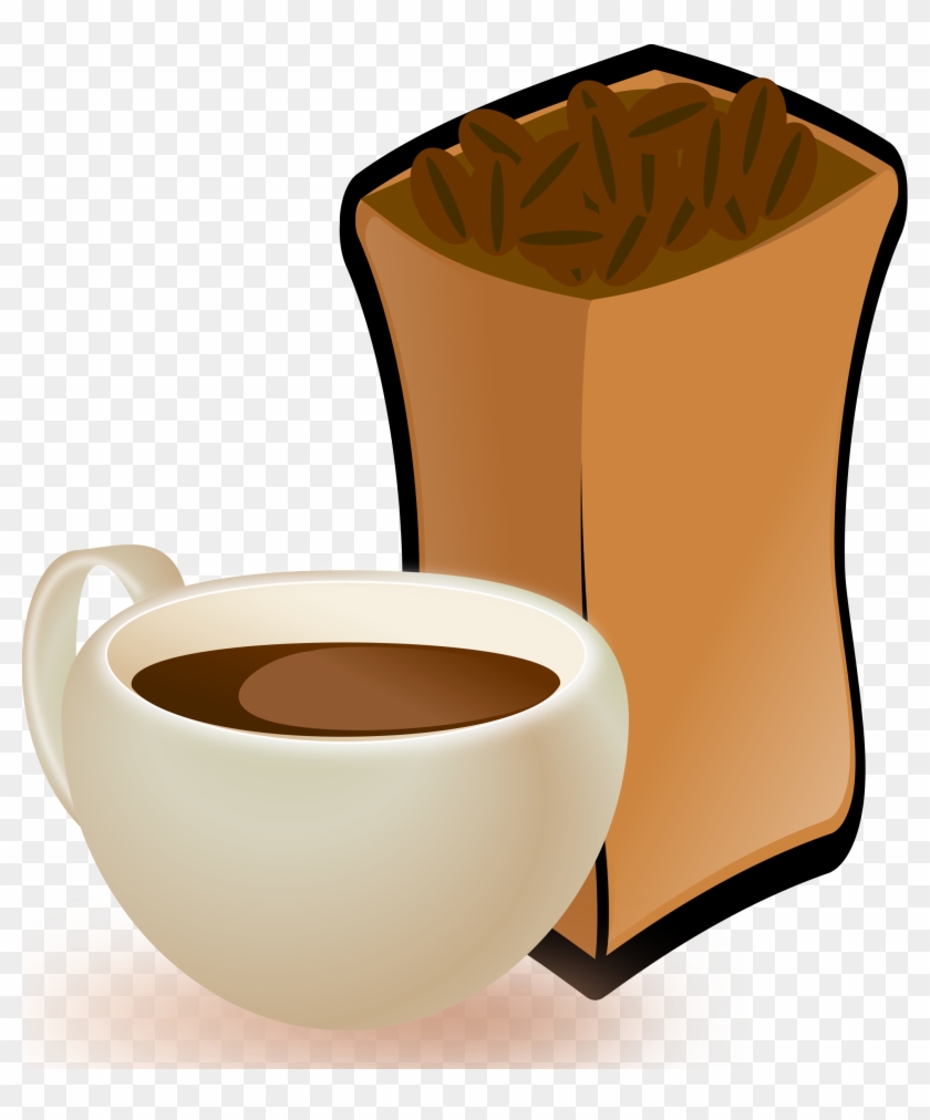 Big Image - Coffee Beans Clip Art #173000