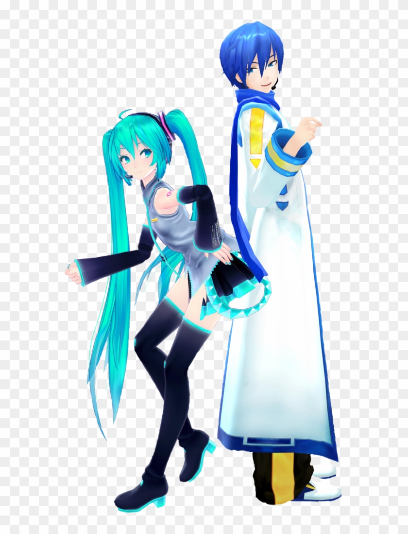 Mmd Trouble Maker Kaito X Miku Mmd Free Transparent Png Clipart Images Download