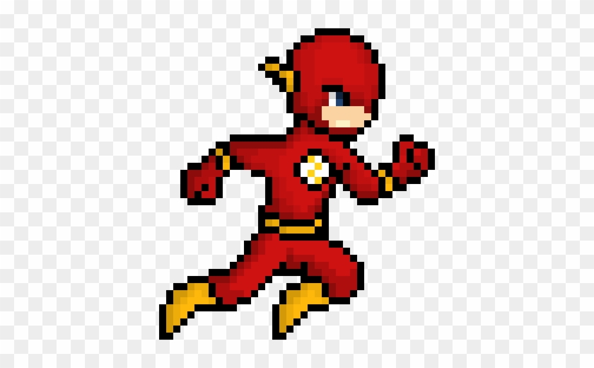 The Flash - Pixel Art Flash Transparent #173018