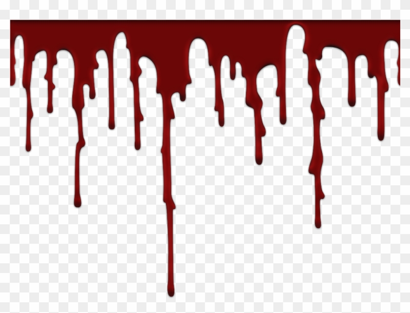 Blood Dripping Background - Blood Png #173020