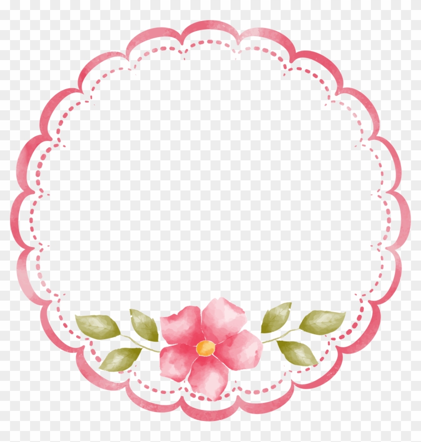 Decorative Border Clipart Png Image 07 - Decorative Pink Borders #173027