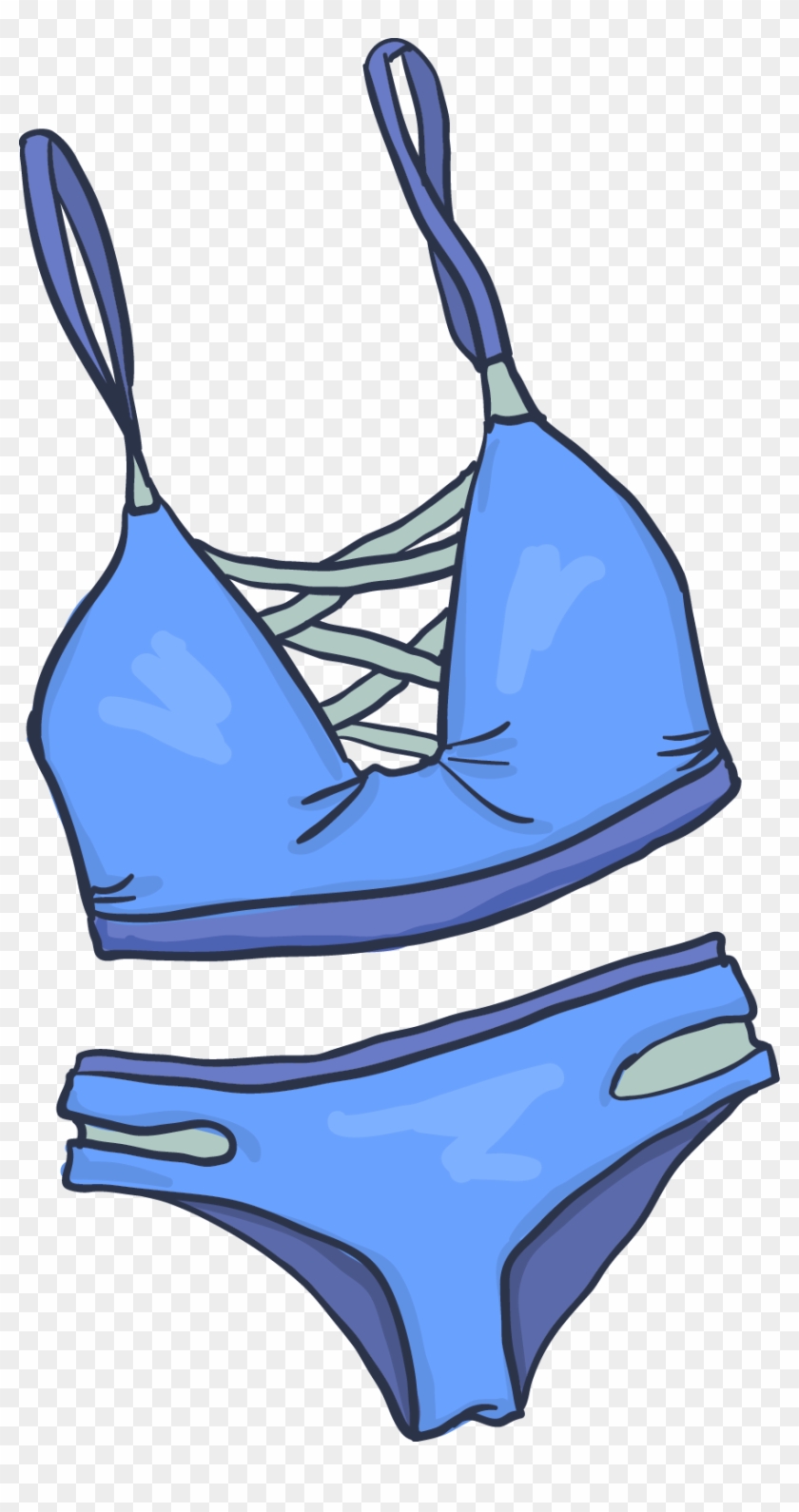 Bikini Clip Art - Bikini Clip Art - Free Transparent PNG Clipart Imag...