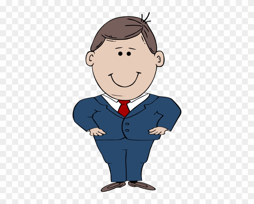 Clipart Man Short Man In Suit Clip Art At Clker Vector - Short Man Clipart #173133