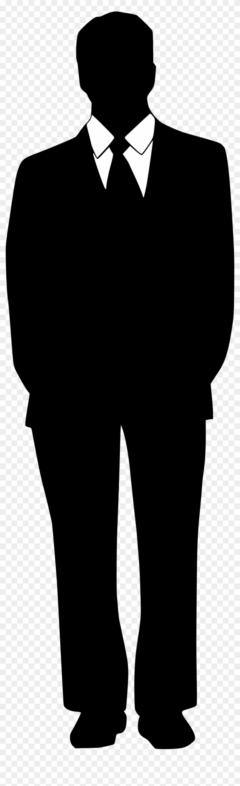 Suit Clipartpublic Domain Clip Art Image Silhouette - Man Silhouette Transparent #173137