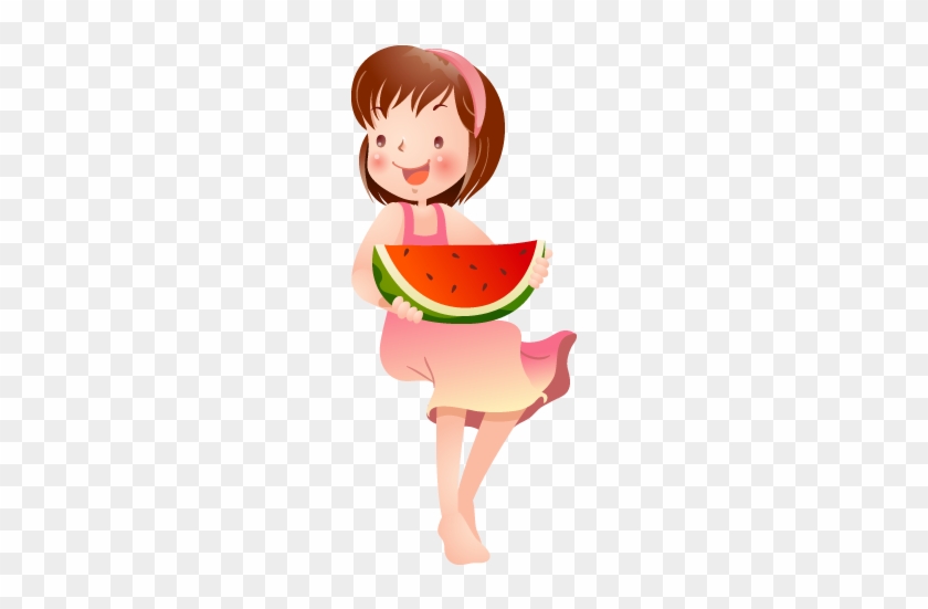Cartoon Watermelon Clip Art - Cartoon Watermelon Clip Art #173161