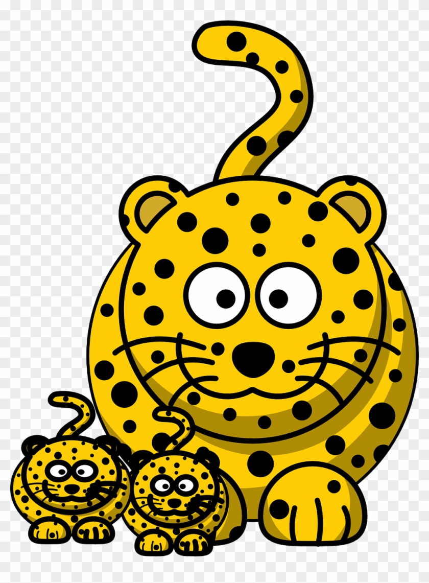 Cartoon Leopard #173221