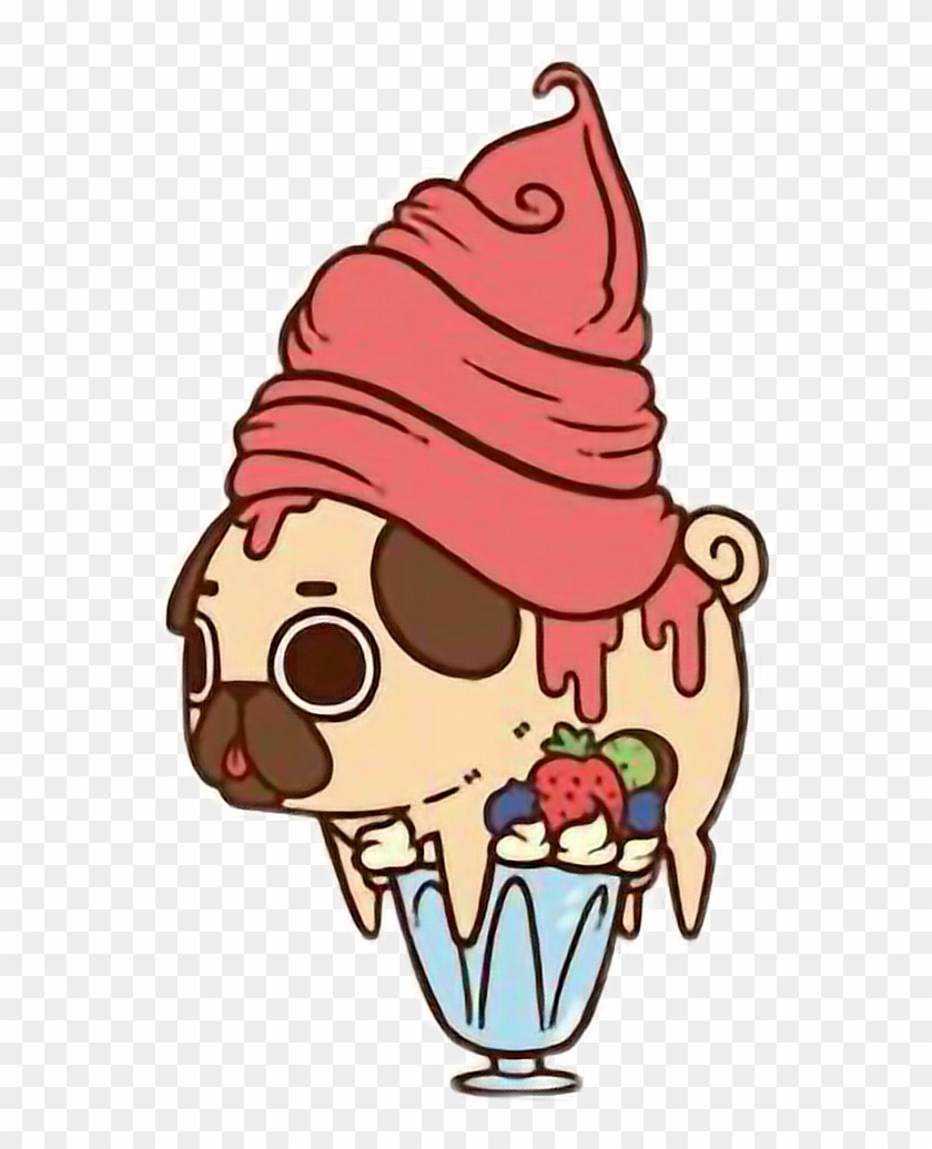 Report Abuse - Puglie Pug Ice Cream #173259