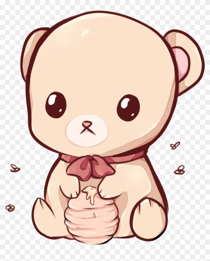 Kawaii Bear By Dessineka Kawaii Bear By Dessineka - Drawings Of A Kawaii Bear #173279