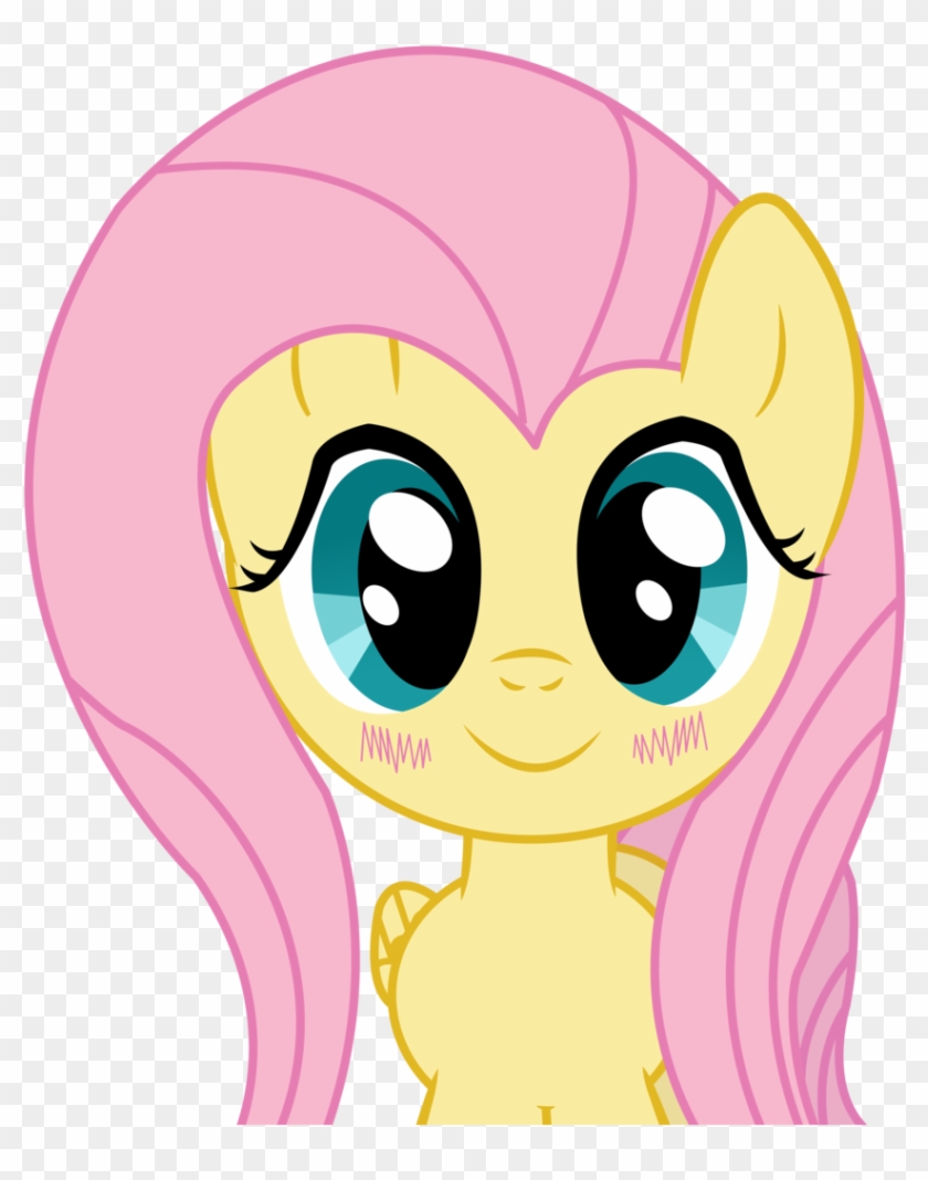 Kawaii Fluttershy By Vocapony - Cartoon #173289