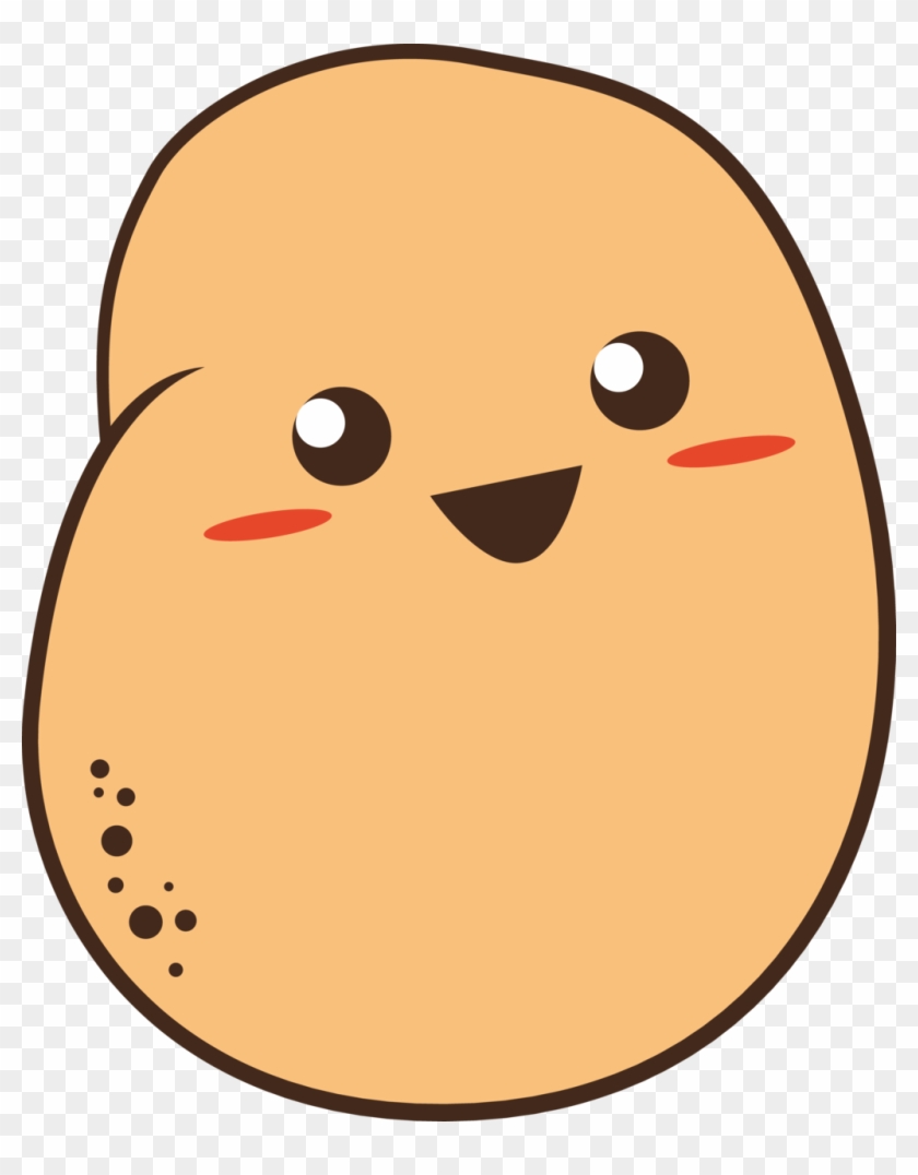 Potato Clipart Kawaii - Potato Clip Art #173291