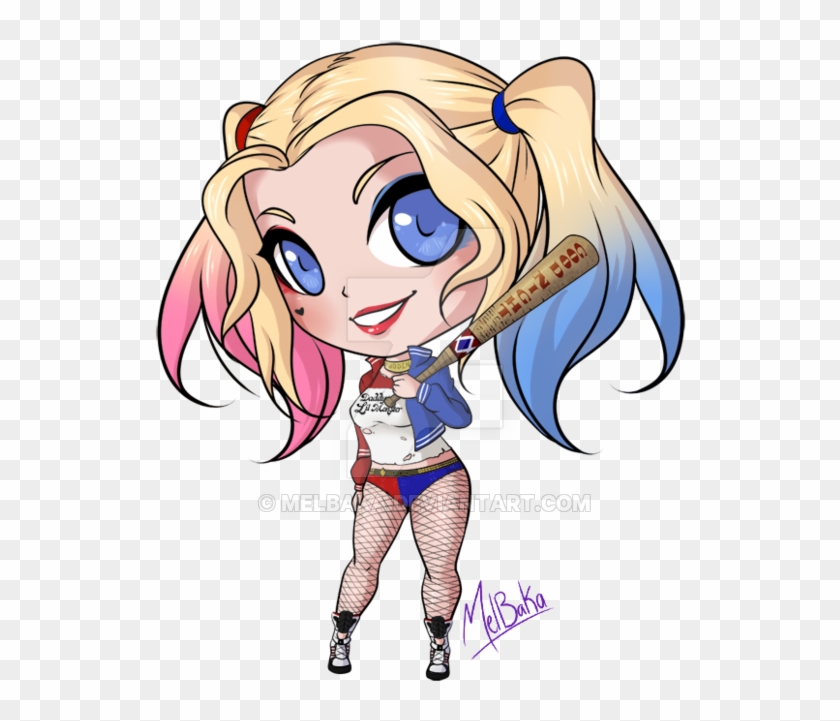 Harley Quinn Clipart Kawaii - Harley Quinn Suicide Squad Chibi #173295