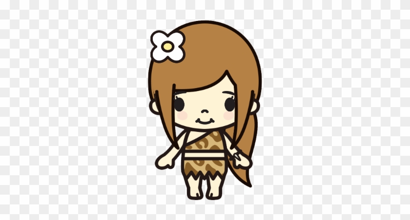 Free Png Clipart-kawaii Cave Girl Designed By Thewalkingmombie - Mochi #173365