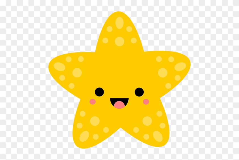 Whale Clipart Kawaii - Kawaii Starfish #173371