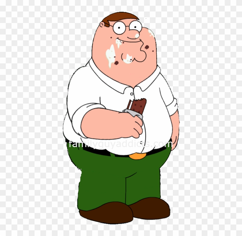 Ice Cream Sandwich Peter - Family Guy Png #173416