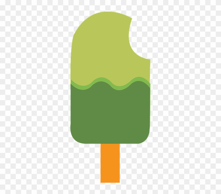 Popsicle Clipart Green - Eis Am Stiel Clipart #173466
