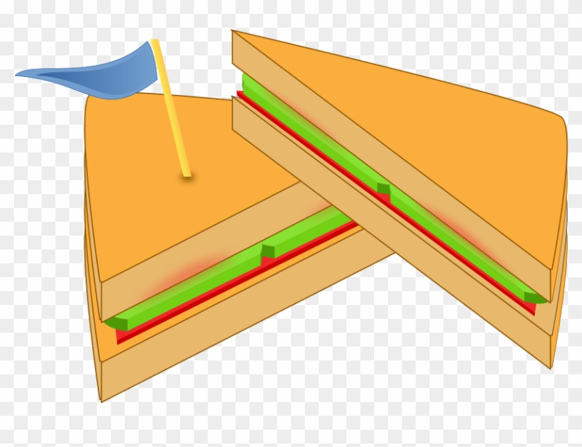 Sandwich Menu Clipart, Vector Clip Art Online, Royalty - Cartoon Picture Of Sandwiches #173488