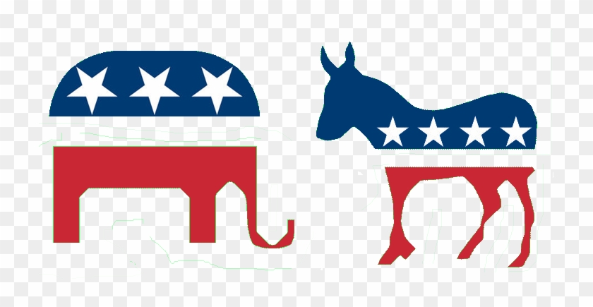 Political Communication - Republican And Democratic Symbols #173605