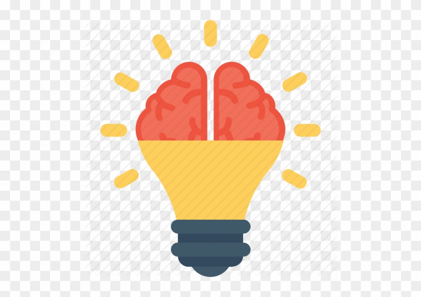 Most Popular Categories - Brain Bulb Icon Png #173632