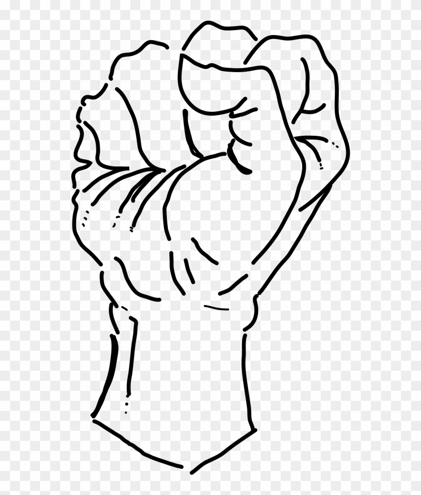 Fist Vector Image - Light Bulb Clip Art #173664