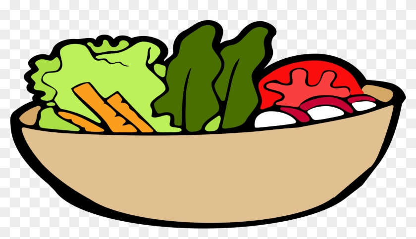 Big Image - Salad Bowl Salad Clipart #173689