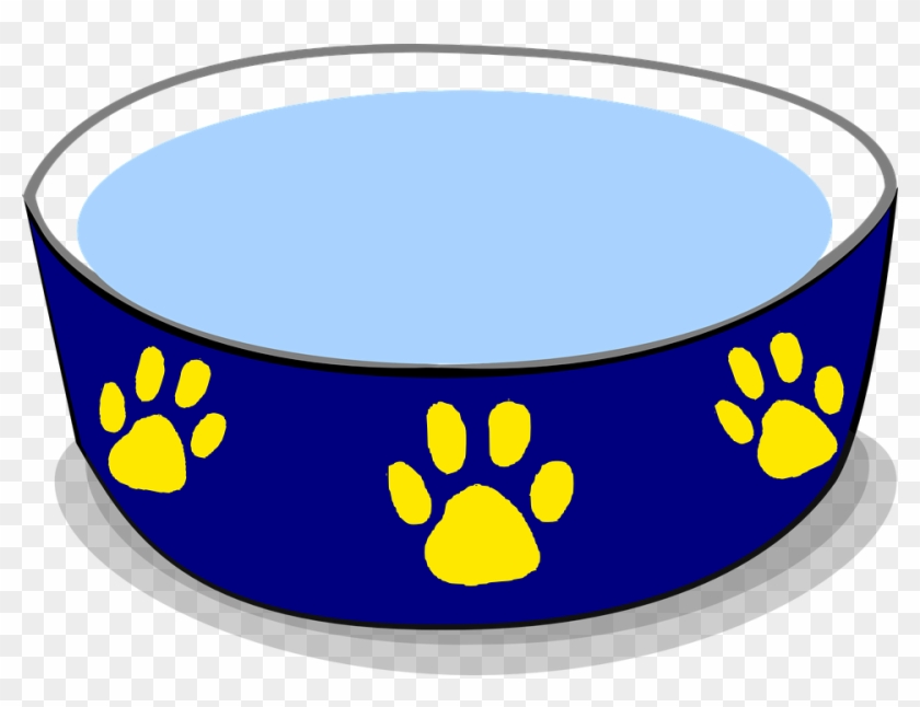 How To Set Use Dog Water Bowl Svg Vector - Dog Water Clipart #173704