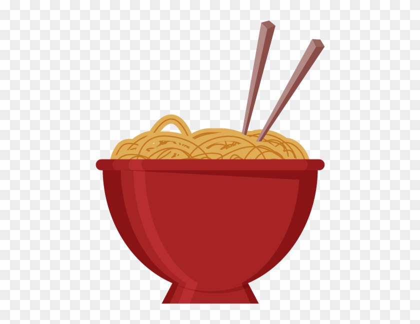 Noodle Bowl Clipart - Bowl Of Noodles Clipart #173705