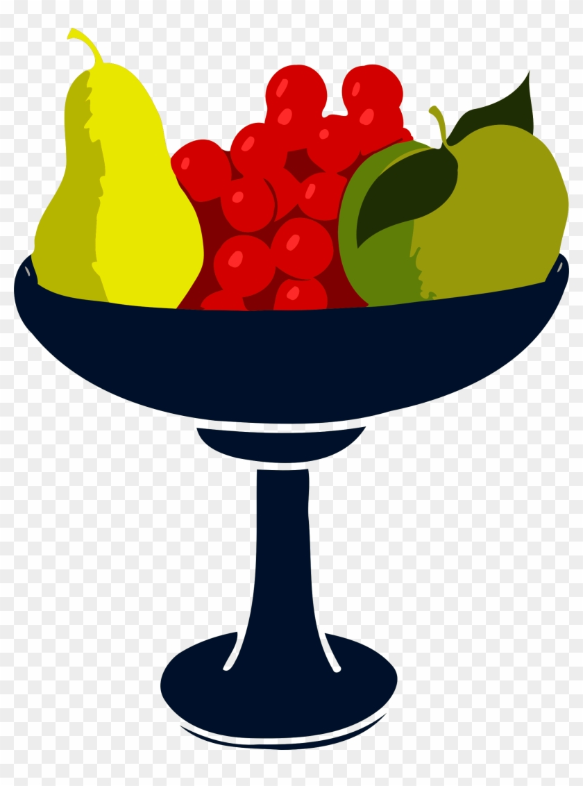 Big Image - Fruit Bowl Clipart #173713